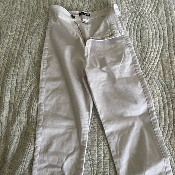 Fashion Nova White High Waist Skinny Jeans size 5 - Picture 5 of 6
